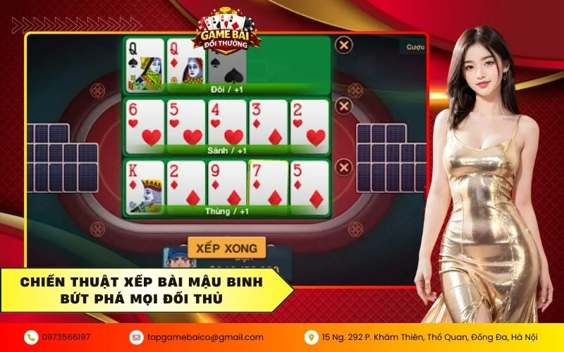 Mậu Binh Online: Cách Xếp Bài Đỉnh Cao Của Các Cao Thủ 3 Chiến thuật xếp bài mậu binh bứt phá mọi đối thủ
