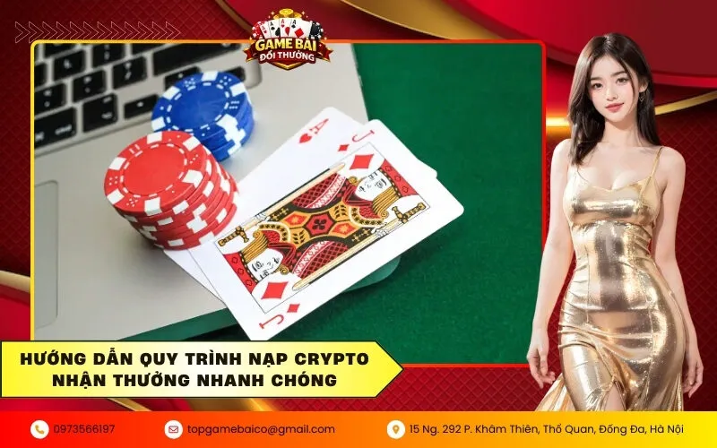 Hướng dẫn săn khuyến mãi qua Crypto: Nhận thêm 5-10% giá trị nạp năm 2026 4 Hướng dẫn quy trình nạp Crypto nhận thưởng nhanh chóng